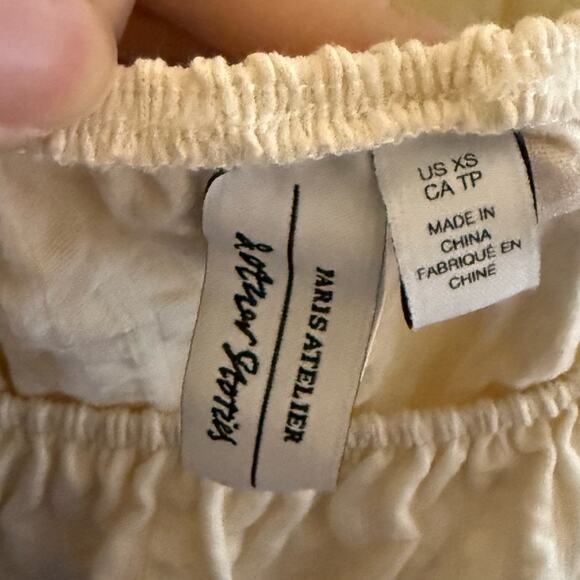 & other stories Voluminous Puff Sleeve Mini Dress - Picture 6 of 6